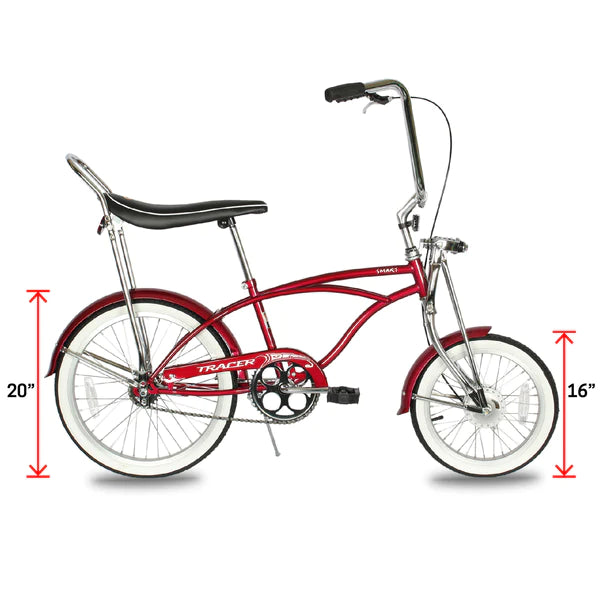 lowrider bicycles for sale near me Tracer Smart Classic Lowrider Beach Cruiser Bike Single Speed Matte Black
