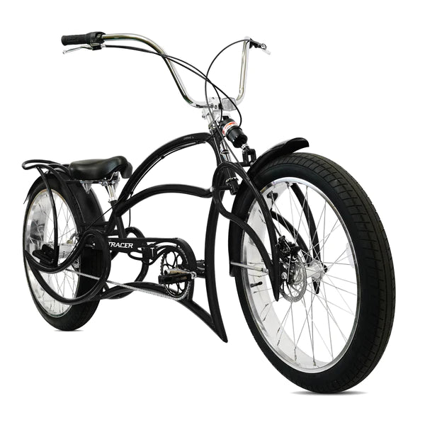 Tracer Leopard 3i Pro Vintage Stretch Beach Cruiser Bike