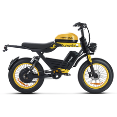 HappyRun G100 Pro 6000W 72V 33 Ah Dual Battery Electric Bike