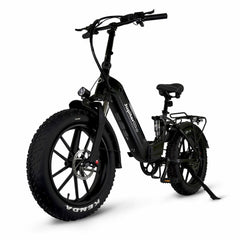 JupiterBike Defiant St – 48V 13.2Ah, 1130W Peak, All-Terrain Fat Tire Folding Electric Bike