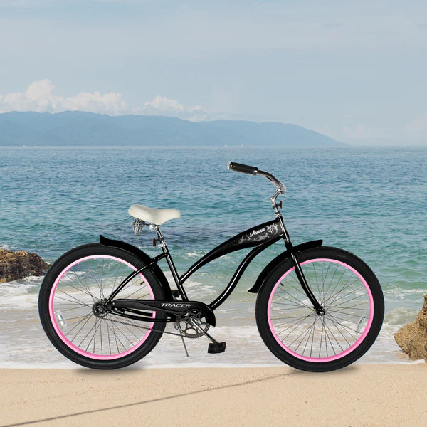 Tracer AVERA-F 26" Beach Cruiser Bikes Single Speed for Women.