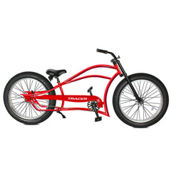 Tracer Siena 26'' Chopper Stretch Cruiser Fat Tire Bike Available 1 Speed/7 Speed