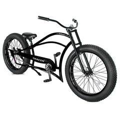 Tracer Siena 26'' Chopper Stretch Cruiser Fat Tire Bike Available 1 Speed/7 Speed