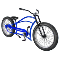 Tracer Siena 26'' Chopper Stretch Cruiser Fat Tire Bike Available 1 Speed/7 Speed