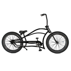 Tracer Siena GT 26'' Chopper Stretch Cruiser Fat Tire Bikes Oversized Frame, Hi-rise Handlebar, available in 1 Speed/7 Speed