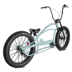 Tracer Siena GT 26'' Chopper Stretch Cruiser Fat Tire Bikes Oversized Frame, Hi-rise Handlebar, available in 1 Speed/7 Speed