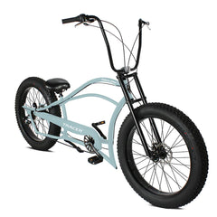 Tracer Siena GT 26'' Chopper Stretch Cruiser Fat Tire Bikes Oversized Frame, Hi-rise Handlebar, available in 1 Speed/7 Speed