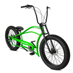 Tracer Siena GT 26'' Chopper Stretch Cruiser Fat Tire Bikes Oversized Frame, Hi-rise Handlebar, available in 1 Speed/7 Speed