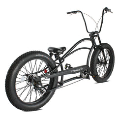 Tracer Siena GT 26'' Chopper Stretch Cruiser Fat Tire Bikes Oversized Frame, Hi-rise Handlebar, available in 1 Speed/7 Speed