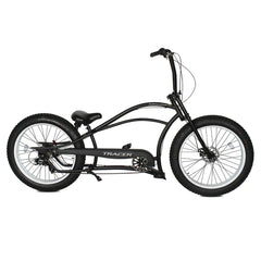 Tracer Siena GT 26'' Chopper Stretch Cruiser Fat Tire Bikes Oversized Frame, Hi-rise Handlebar, available in 1 Speed/7 Speed