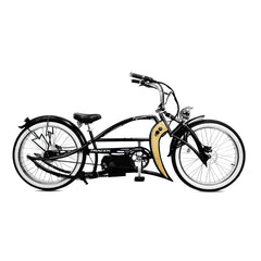 Tracer Signature Pro 26'' 800W Chopper Cruiser Electric Bike w/ Cigarette Lighter & USB Charging Port