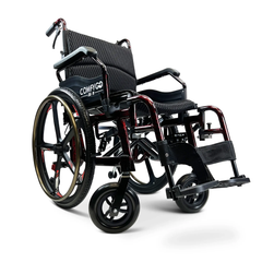 ComfyGO X-1 Lightweight Manual Wheelchair with Quick-Detach Wheels
