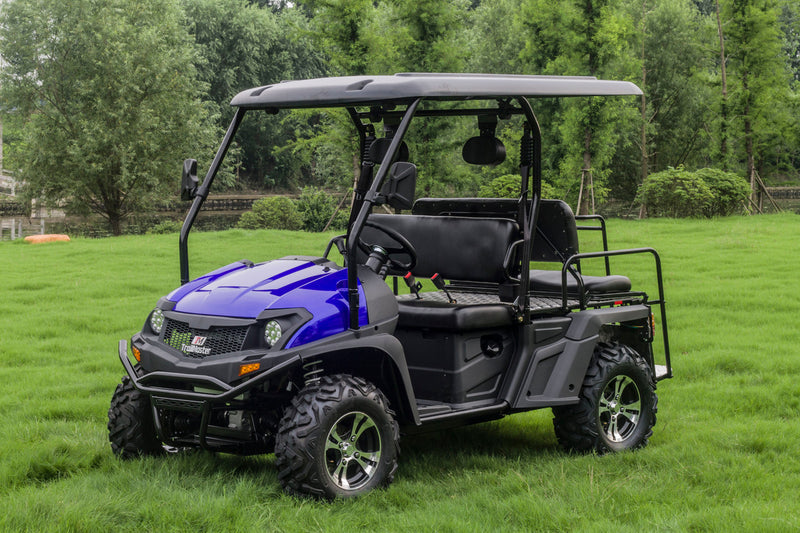 TRAILMASTER Taurus 450GX 4x4 with Long Roof, Rear Seat, Winch EFI UTV