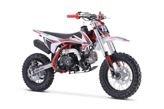 TrailMaster TM15-110 Dirt Bike: 12/10 Inch Wheels, Electric & Kick Start, Semi-Automatic