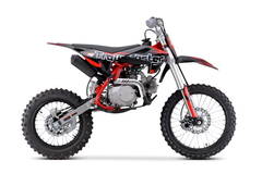 TrailMaster TM24-125 Dirt Bike Manual 17 Inch Front Tire 14” back 4 Speed