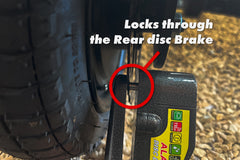 Cycleboard DISC BRAKE LOCKING ALARM | ALL MODELS