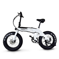 JupiterBike Defiant – 48V 10.4Ah, 1130W Peak Fat Tire Folding Electric Bike
