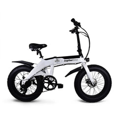 JupiterBike Defiant – 48V 10.4Ah, 1130W Peak Fat Tire Folding Electric Bike