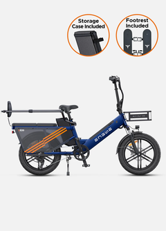 ENGWE LE20 1300W Step-Thru Cargo Peak Torque sensor Ebike