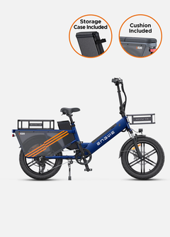 ENGWE LE20 1300W Step-Thru Cargo Peak Torque sensor Ebike