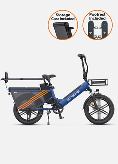 ENGWE LE20 1300W Step-Thru Cargo Peak Torque sensor Ebike