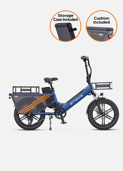ENGWE LE20 1300W Step-Thru Cargo Peak Torque sensor Ebike