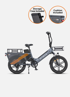 ENGWE LE20 1300W Step-Thru Cargo Peak Torque sensor Ebike