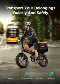 ENGWE EP-2 Pro 960W (Peak) Foldable E-Bike with Front Suspension