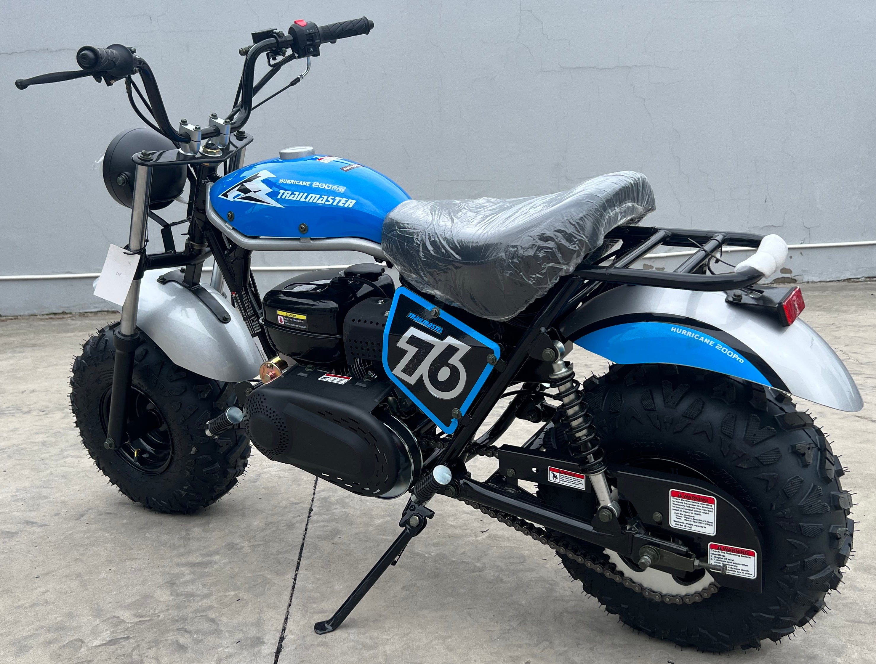 Trailmaster Off Road Mini Bike TrailMaster Hurricane 200X Mini