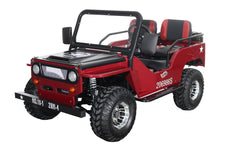X-PRO E-Ranger 3000W Peak Power Electric Mini Jeep GK-U10 with Automatic 2-Speed Electric Drive and 18" Tires