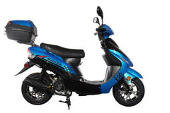 X-Pro Maui 50cc Moped Scooter (MC-D02) – 10" Alloy Wheels & LED Headlights