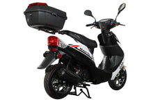 X-Pro Maui 50cc Moped Scooter (MC-D02) – 10" Alloy Wheels & LED Headlights