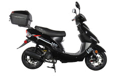 X-Pro Maui 50cc Moped Scooter (MC-D02) – 10" Alloy Wheels & LED Headlights