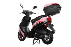X-Pro Maui 50cc Moped Scooter (MC-D02) – 10" Alloy Wheels & LED Headlights