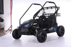 X-PRO E-Rover 2000W Kids Electric Go Kart with Automatic 3-Speed Electric Drive and 16" Tires GK-U09
