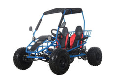 X-PRO Rover Go Kart 150 (3-Speed Semi-Auto with Reverse, Big 19"/18" Wheels)