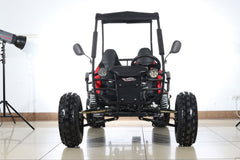 X-PRO Rover Go Kart 125cc (3-Speed Semi-Auto with Reverse, 19"/18" Wheels, Dual Bucket Seats)
