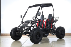X-PRO Rover Go Kart 125cc (3-Speed Semi-Auto with Reverse, 19"/18" Wheels, Dual Bucket Seats)