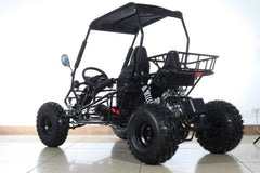 X-PRO Rover Go Kart 125cc (3-Speed Semi-Auto with Reverse, 19"/18" Wheels, Dual Bucket Seats)