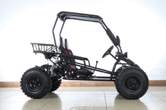 X-PRO Rover Go Kart 125cc (3-Speed Semi-Auto with Reverse, 19"/18" Wheels, Dual Bucket Seats)