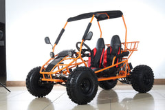 X-PRO Rover Go Kart 125cc (3-Speed Semi-Auto with Reverse, 19"/18" Wheels, Dual Bucket Seats)
