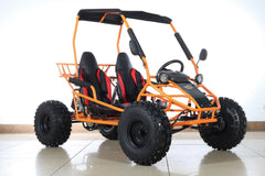 X-PRO Rover Go Kart 125cc (3-Speed Semi-Auto with Reverse, 19"/18" Wheels, Dual Bucket Seats)