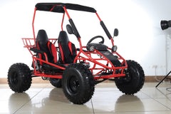 X-PRO Rover Go Kart 125cc (3-Speed Semi-Auto with Reverse, 19"/18" Wheels, Dual Bucket Seats)