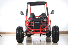 X-PRO Rover Go Kart 125cc (3-Speed Semi-Auto with Reverse, 19"/18" Wheels, Dual Bucket Seats)