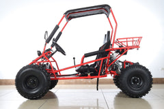 X-PRO Rover Go Kart 125cc (3-Speed Semi-Auto with Reverse, 19"/18" Wheels, Dual Bucket Seats)