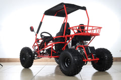 X-PRO Rover Go Kart 125cc (3-Speed Semi-Auto with Reverse, 19"/18" Wheels, Dual Bucket Seats)