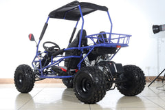 X-PRO Rover Go Kart 125cc (3-Speed Semi-Auto with Reverse, 19"/18" Wheels, Dual Bucket Seats)