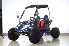X-PRO Rover Go Kart 125cc (3-Speed Semi-Auto with Reverse, 19"/18" Wheels, Dual Bucket Seats)