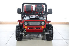X-PRO Ranger 150cc Jeep Go Kart (3-Speed Semi-Auto with Reverse, 18" Aluminum Rims, Windshield)