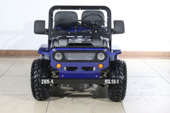 X-PRO Ranger 150cc Jeep Go Kart (3-Speed Semi-Auto with Reverse, 18" Aluminum Rims, Windshield)